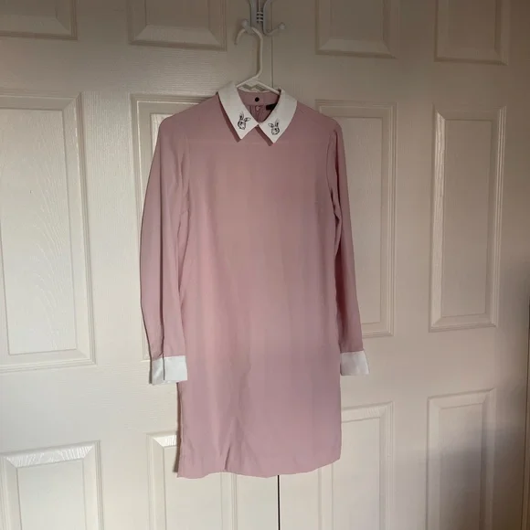 victoria beckham for target pink dress VIctoria Beckham x Target Dress Pink & White Sz M